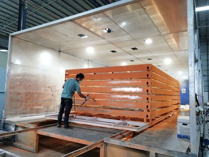 Foshan Boxspace Prefab House Technology Co., Ltd dây chuyền sản xuất của nhà sản xuất