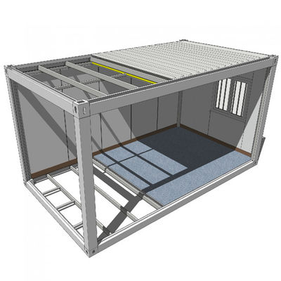 Bệnh viện Phòng chứa gói phẳng 20ft Nhà di động mô-đun