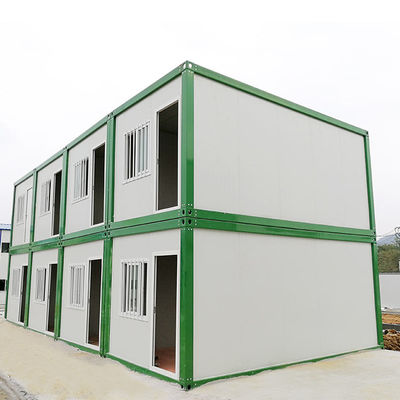 Nhân viên Thùng chứa Phòng ngủ Được lắp ráp đầy đủ Di động Thùng chứa sẵn sàng Nhà Philippines Bảng bánh sandwich Nhà Prefab