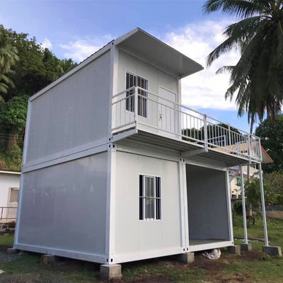 Nhà chứa tạm thời có thể tháo rời Nhà Prefab chống động đất cho trang web