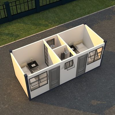 BOX SPACE Nhà di động có thể tháo rời, nhà di động được chế tạo sẵn với cách điện