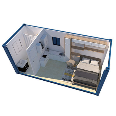 Ngôi nhà container có thể tháo rời tùy chỉnh cho phòng khách sạn với hiệu ứng cách nhiệt tốt
