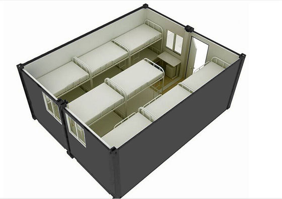 Nhà container 3 phòng ngủ sang trọng, Nhà container vận chuyển Prefab mô-đun