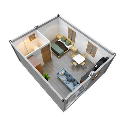 20ft 40ft Granny Flat Container House Khách sạn Frame Kit Container Nhà Prefab AirBnb Motel