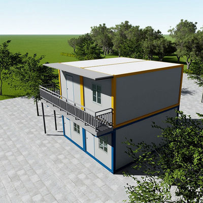 ISO chứng nhận Prefab Mobile mô-đun cấu trúc thép nhỏ khung lắp ráp Flat Pack Container House