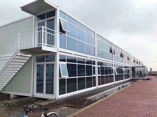 Nhà container có thể tháo rời sang trọng nhà kính mô-đun gỗ sống nhỏ Prefab nhà