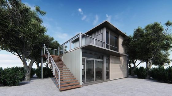 Ngôi nhà mô-đun lớn 3 phòng Haus nhà tiền chế Ngôi nhà mô-đun Nhà tiền chế với cách điện Ở Cộng hòa Dominican