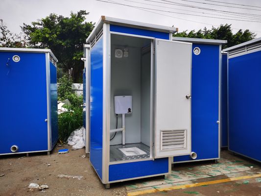 Nhà vệ sinh mang theo bằng kim loại Prefab, EPS Nhà vệ sinh chứa mang theo cho công viên ngoài trời
