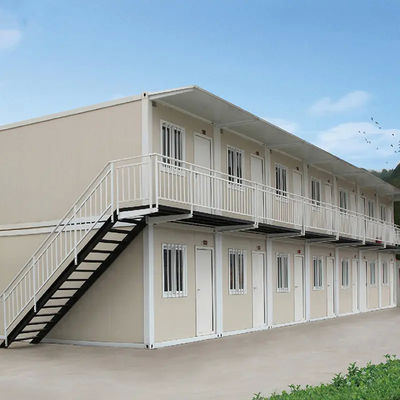 BOX SPACE Container nhân viên Văn phòng phòng sống Khu dân cư dự án container dân cư mô-đun được chế tạo sẵn