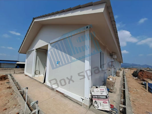 Box Space kích thước tùy chỉnh Modern Flat Pack Container, 6x3m Cabin di động, Prefab Cargo Container House Apartment