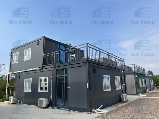 Nhà thùng chứa có thể tháo rời được chế tạo sẵn bền Modular với Rockwool Insulatio 50mm