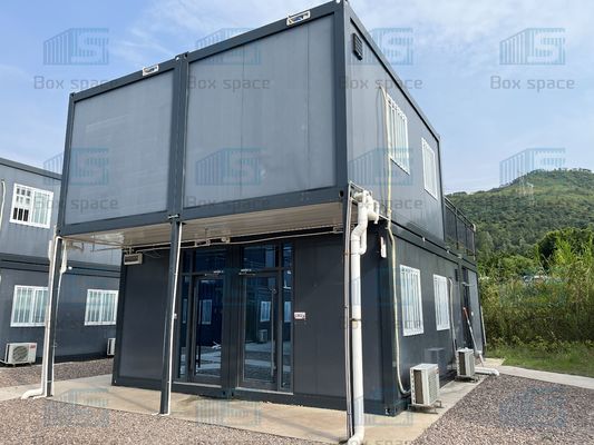 Nhà chứa vận chuyển mở rộng tích hợp 40ft Nhà mô-đun được chế tạo sẵn