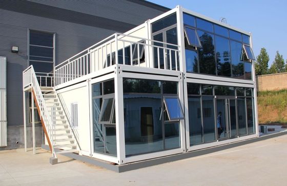 Nhà chứa vận chuyển đa chức năng mô-đun Nhà Prefab chống động đất