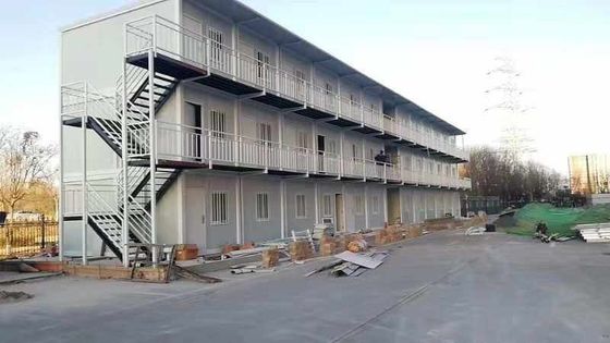 Nhà container có thể thay đổi tùy chỉnh được chế tạo sẵn cho phòng ngủ của công nhân