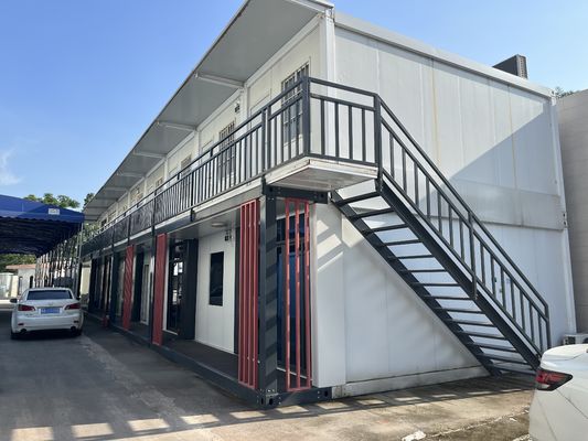 Nhà chứa thép mô-đun 6 * 3m cho nhà ở lao động
