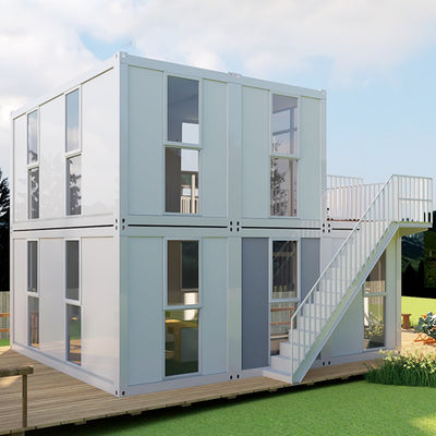 Hỏa chống lửa Prefabricated Container Box Homes 7 * 3m Prefab Modbox Với 3 phòng ngủ