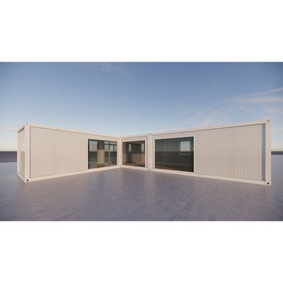 Nhà container vận chuyển sẵn 20ft Nhà ki-ốt tiền chế mô-đun