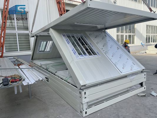 Không thấm nước Z Nhà chứa gấp Thép kẽm Nhà trước
