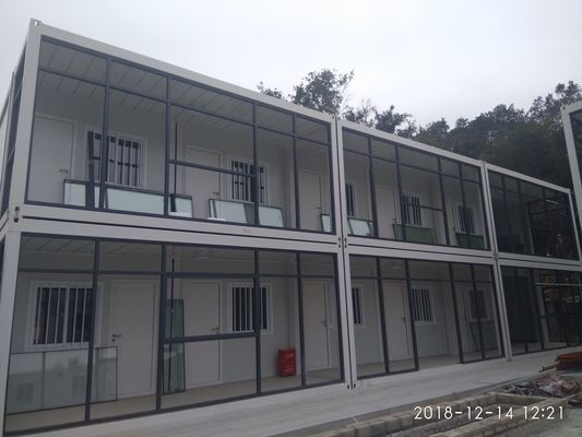 BOX SPACE Camp khoáng sản Thùng chứa Phòng ngủ sang trọng Prefab Tiny 20 40 FT Thùng chứa mô-đun Nhà Di động Văn phòng