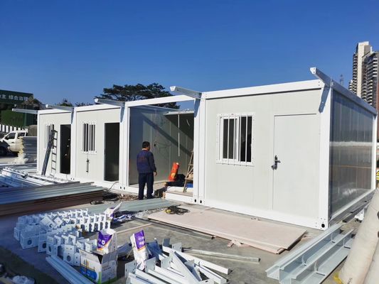 Nhà container cho người lao động Văn phòng container van ở Philippines Cho khu mỏ 2 tầng phòng ngủ