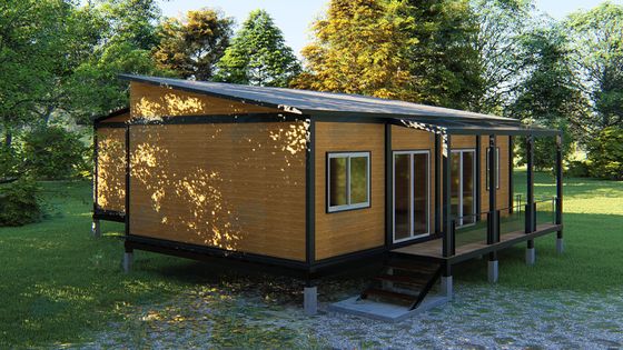 Chi phí hiệu quả dễ dàng để lắp ráp cấu trúc thép tháo rời biệt thự Prefab Container House Prefab Container House