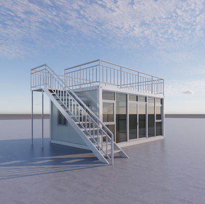 BOX SPACE Giá thấp nhà di động mô-đun có thể tháo rời Prefab Container House Prefabricate Tiny Houses For Worker Camp