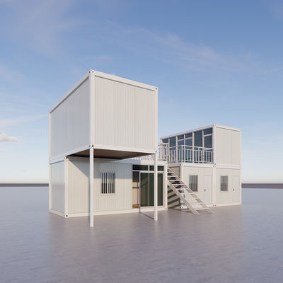 BOX SPACE 2 phòng ngủ xây dựng nhanh biệt thự tiền chế, nhà chứa di động mô-đun, nhà nhỏ sống