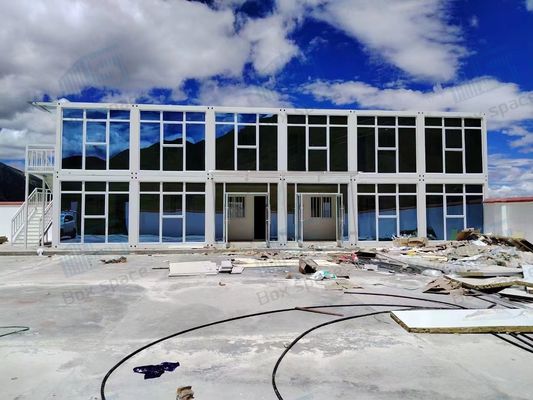 BOX SPACE Chi phí thấp Nhà chế tạo sẵn Xây dựng container kích thước nhỏ Thiết kế nhà khách sạn Nhà chế tạo sẵn Container House