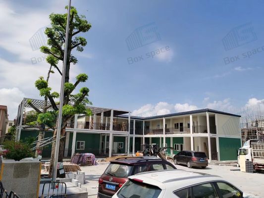 BOX SPACE Nhà container được xây dựng sẵn, Nhà Prefab khung thép, Nhà container 40 feet, Nhà Prefab mô-đun