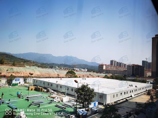 Chăm sóc sức khỏe y tế Phòng thí nghiệm sân bay di động Nhà chứa Prefab Container cô lập lây nhiễm Cabins Bệnh viện cấp cứu