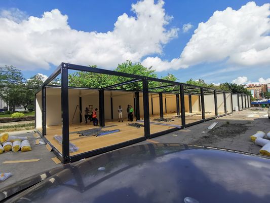 BOX SPACE Màu Đĩa Thép Phòng hoạt động Cấu trúc vững chắc Nhà Prefab Cửa hàng Prefab Giá thấp Cửa hàng Prefab