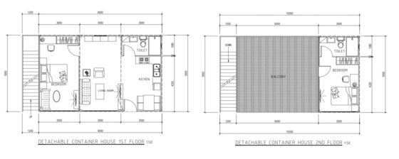 BOX SPACE Luxury Prefabricated House Container Được trang bị đầy đủ Lắp ráp nhanh 20ft Nhà container được xây dựng sẵn