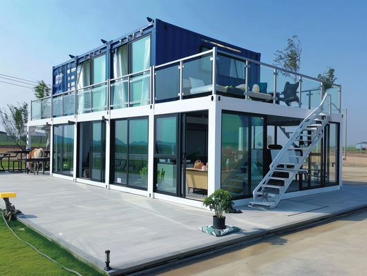 BOX SPACE 20ft Flat Pack Container House Prefab Shipping Container House Luxury Prefabricated Container Homes (Nhà container chế tạo sẵn)