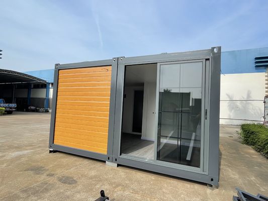 Thế hệ mới Sandwich Panel Steel House LEGO Container House, Container Van Với Hệ thống và đồ trang trí