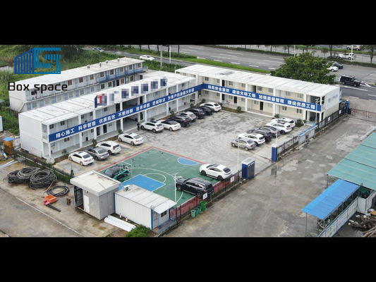 Nhà chứa gói phẳng hiện đại Xây dựng sẵn sàng cho sinh hoạt Phòng ngủ tùy chỉnh Nhà sẵn sàng