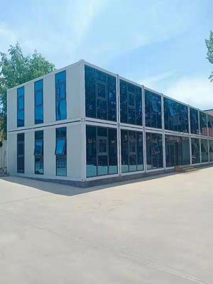 5 phòng ngủ vận chuyển nhà container Nhà container tùy chỉnh với tấm pin mặt trời cho ngôi nhà cá nhân