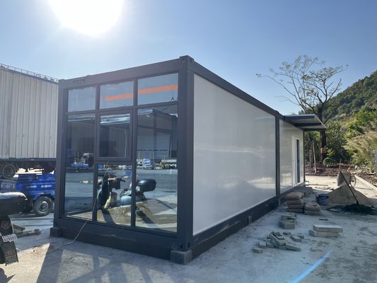 40 Foot Container Office Movable Customized Commercial 20ft Office Container With Bathroom And Modern Outlook (tạm dịch: