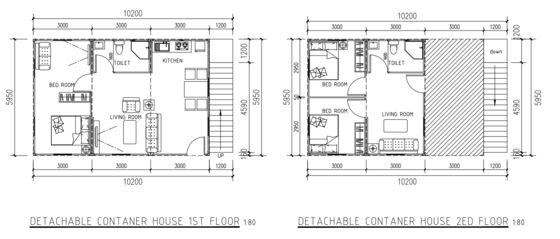 BOX SPACE Nhà Prefabricadas 3 phòng ngủ Nhà mô-đun Prefabricated Nhà Prefabricadas Modulares De Diseno Moderno