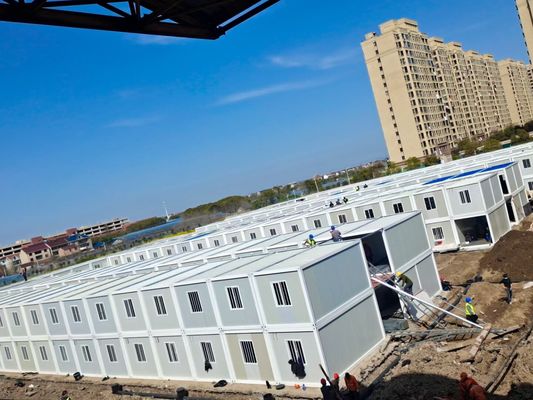 Nhà chứa sang trọng cao cấp Nhà Prefab Modular Casa Cubica Container Home Nhà Prefab với 4 phòng ngủ và ban công
