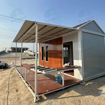 Ngôi nhà kỳ nghỉ mô-đun sang trọng trong thùng chứa sẵn sàng để di chuyển trong nhà prefab nhỏ với nhà bếp và phòng tắm