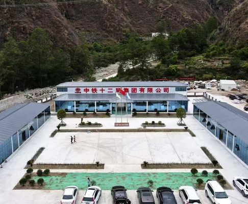 Q235B Thép kẽm khung Prefab Kit House Miniature House Model Sip Panel House Kit Container Van Văn phòng