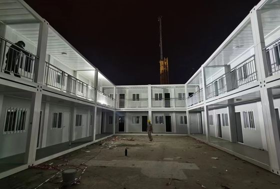 Modular Prefab Home Nhà nhỏ Prefab 2 phòng ngủ với phòng tắm và đồ nội thất sẵn sàng để sống