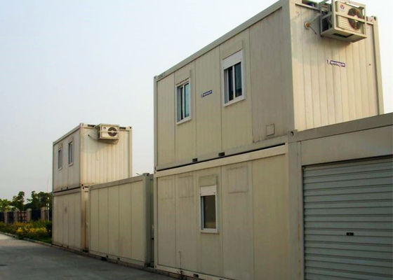Trung Quốc Thân thiện với môi trường Nhà chứa bằng thép màu trắng với văn phòng cho doanh nghiệp nhà máy sản xuất
