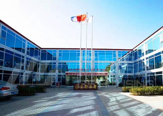 Trung Quốc Glass Curtain Modular Container House, Các tòa nhà mô-đun thương mại tùy chỉnh nhà máy sản xuất