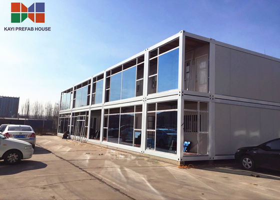 Trung Quốc Water Proofing Living Container House, Glass Curtain Homes được làm từ container nhà máy sản xuất
