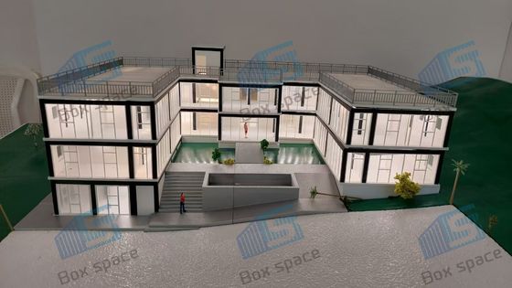 Nhà container có thể tháo rời cho phòng ngủ và văn phòng của công nhân với kích thước tùy chỉnh linh hoạt và dễ cài đặt