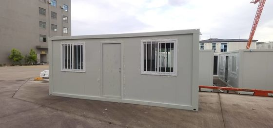 Nhà sản xuất 20ft Prefab House Z Folding Container Prefabricated Mobile Home Camp Office Storage Box Container House