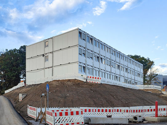 Boxspace Container Houses Nhà xây dựng sẵn truyền thống Nhà nhỏ rẻ tiền với nhà vệ sinh và nhà bếp cho khu mỏ